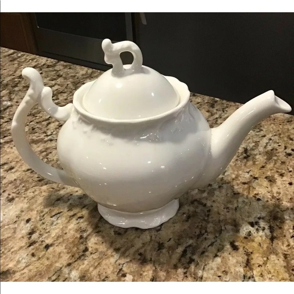 Grace Other - New Graces Teaware White Tea Pot Coffee Porcelain